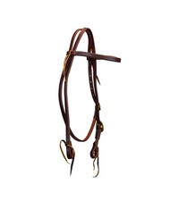 Testiera western in cuoio