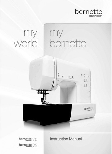 Bernina bernette manuale - 25,