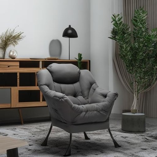 Sedia pigra con braccioli - sedia, e
