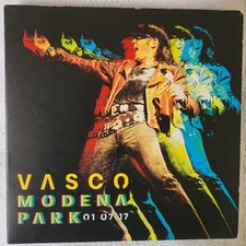 VASCO ROSSI MODENA PARK 01 07 17 LIM.2721 CD+POSTER+BOOK+TARGHETTA METALLO