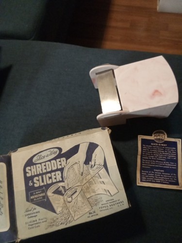 1950 popeil slice way - 1950’s, slice-a-way