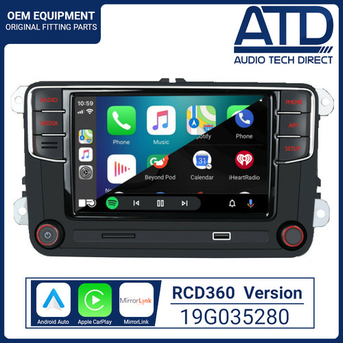 Rcd360 per caddy - caddy, jetta