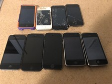 Lots 9 Apple iPhones Not