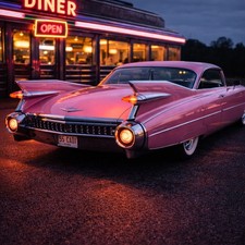Poster Cadillac Eldorado 1959