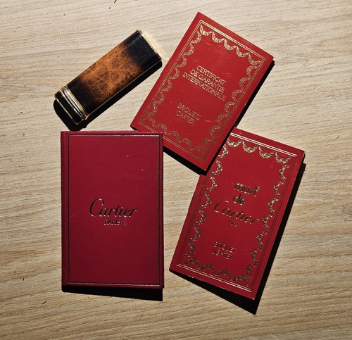 Briquet cartier laque chine - laque,