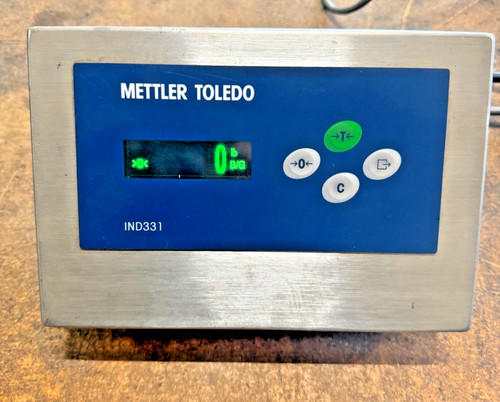 Mettler toledo ind331 testa - mettler,