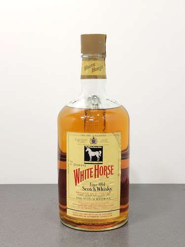 Whisky white horse 1970s - white,