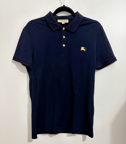 Polo burberry originale blu - polo,