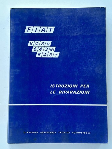 Ml565 fiat 643 manuale - ml565, n/n1/t,