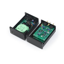 Amplificatore Phono Split Transistor MM Base su Scheda NA522 Linea + Alimentatore Lineare