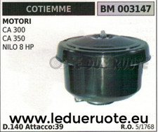 51768 FILTRO ARIA COMPLETO MOTORE COTIEMME CA 300 350 NILO 8 HP Ø EST 140