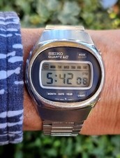 Seiko 0654-5000 LCD Vintage Watch