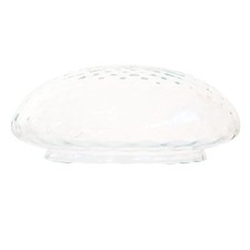 Vetro ricambio plafoniera in ferro misura gigante trasparente modello rustica