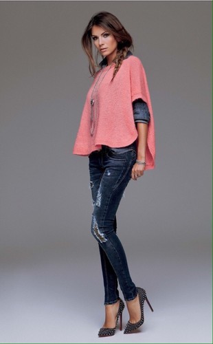 Denny rose poncho maglia art - poncho,