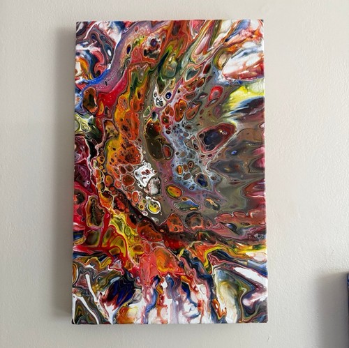 Quadro fluid art - quadro,