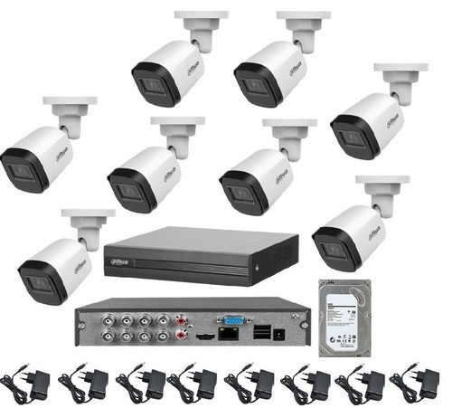 Kit videosorveglianza dahua