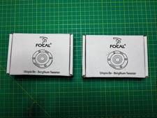 Focal Utopia Be Tweeter with pure Beryllium Inverted Dome TBE NIB NOS PAIR
