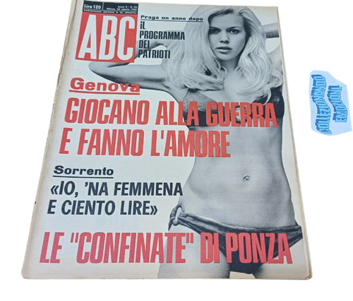Abc rivista 1969 andreotti - abc, 1969-andreotti-