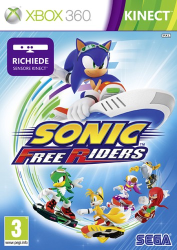 Xbox 360 sonic freeriders - xbox,