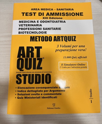 Art quiz test ammissione - di,
