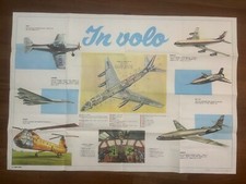 Y2s, Poster,IN VOLO 1967 AVIAZIONE BOEING 707,CONCORDE  DC 8 JET AIR Aereo