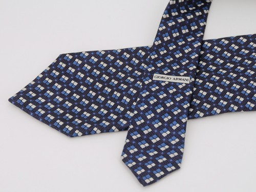 Cravatta giorgio armani blu - giorgio,
