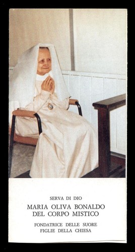 Santino holy card maria - card,