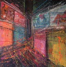 Quadro grande d'arte moderna -