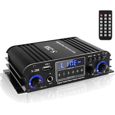 Amplificatore di potenza stereo 4 canali Bluetooth 5.0 50Wx4 home theater karaoke
