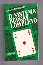 Libro il Sistema Burgay Completo Impara il Bridge Mursia SC52C