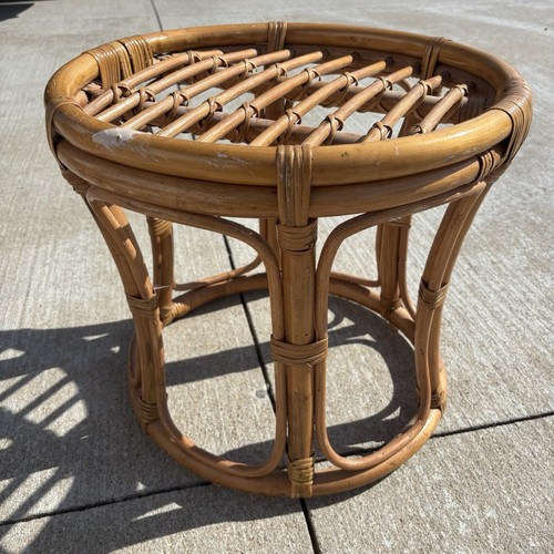 Tavolino laterale rattan - tavolino,