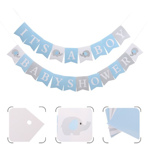 Baby shower bunting elefante - ,