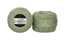Anchor Filati da Ricamo Cotone Grigio-Verde Stärke 8 82m