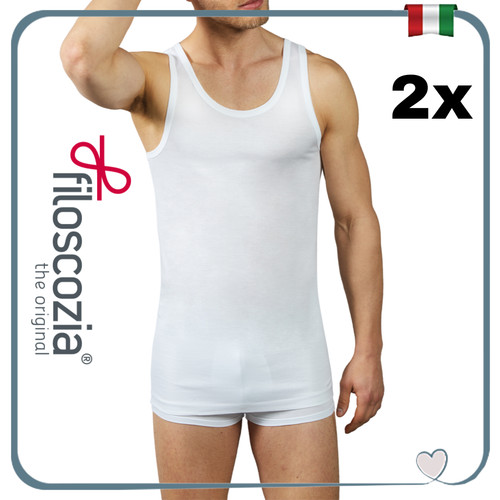 Set canottiera uomo cotone - set,