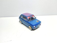 Fiat 126 Abarth Tuning Blu del 1972 - 1/18 Artigianale base MCG