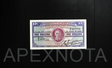 MALTA 1 SCELLINO 1943 P16 NON
