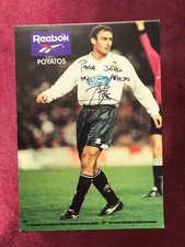 Autogramm ANTONIO POYATOS-Valencia CF-Spanien-Ex-Logrones/Gijon/Xerez-signed-AK