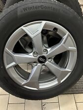 4 CERCHI IN LEGA GOMME RUOTE ORIGINALI AUDÌ Q3 215/65R17 CONTINENTAL INVERNALE