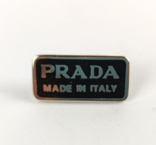 PRADA LOGO TARGHETTA SIMBOLO BEDGE ORIGINALE PRADA