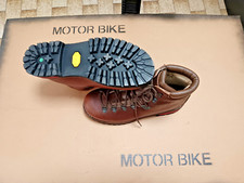 Scarponi Cuoio GRONELL GRAPPA suola vibram doppia cucitura Taglia 42 Boots