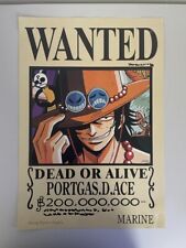 Poster One Piece WANTED Portgas.D.Ace 29x42