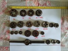 21 attrezzi filiera filettata maschio per  Filettatura Vite diverse misure e tip