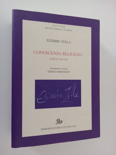 Elemire zolla conoscienza - elemire,