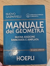Manuale del geometra hoepli - geometra,