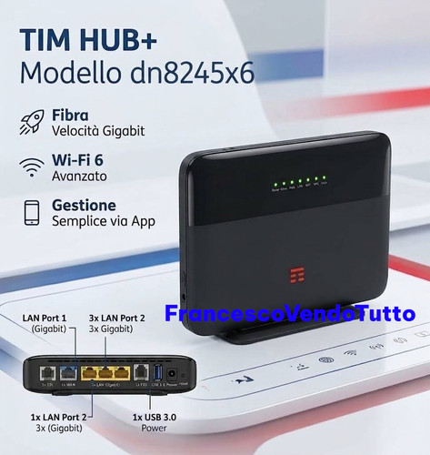 Tim hub plus ultimo - +, modello