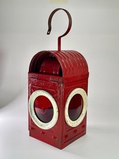 Lanterna ferroviaria rossa