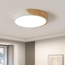 Plafoniera LED in Legno 30 W