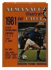 EBOND Almanacco illustrato Calcio 1981 Edizioni Panini Modena Libro LI030355