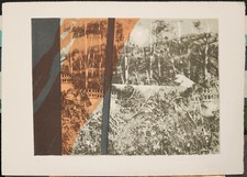 GIUSEPPE BANCHIERI  Litografia cm 35 x 25 - tiratura prova stampa no cascella