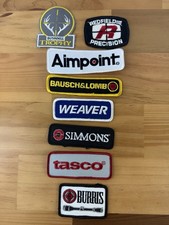 Cannocchiale da puntamento pistola 8 ricamato gancio e anello Redfield Aimpoint Weaver Burris Bushnell Tas